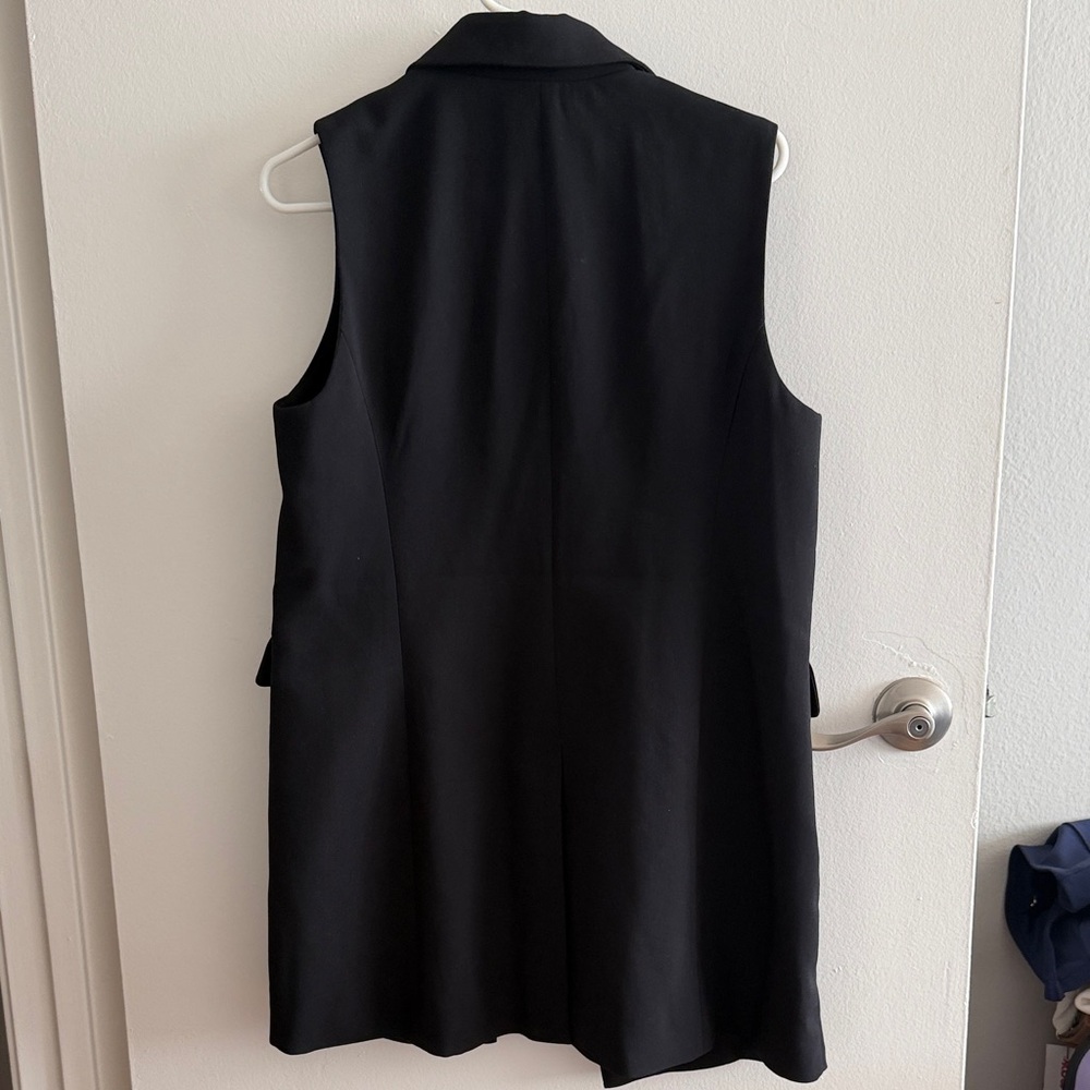 Black Double-Breasted vest - Picture 4 of 4